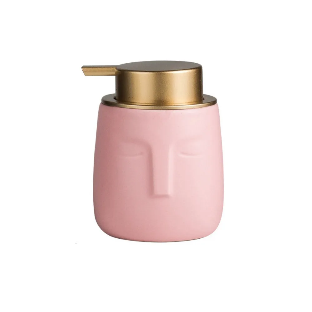 

Флакон-дозатор для лосьона 350 мл, керамический, в скандинавском стиле, для мыла и дезинфицирующих средств, многоразовый, высококачественный