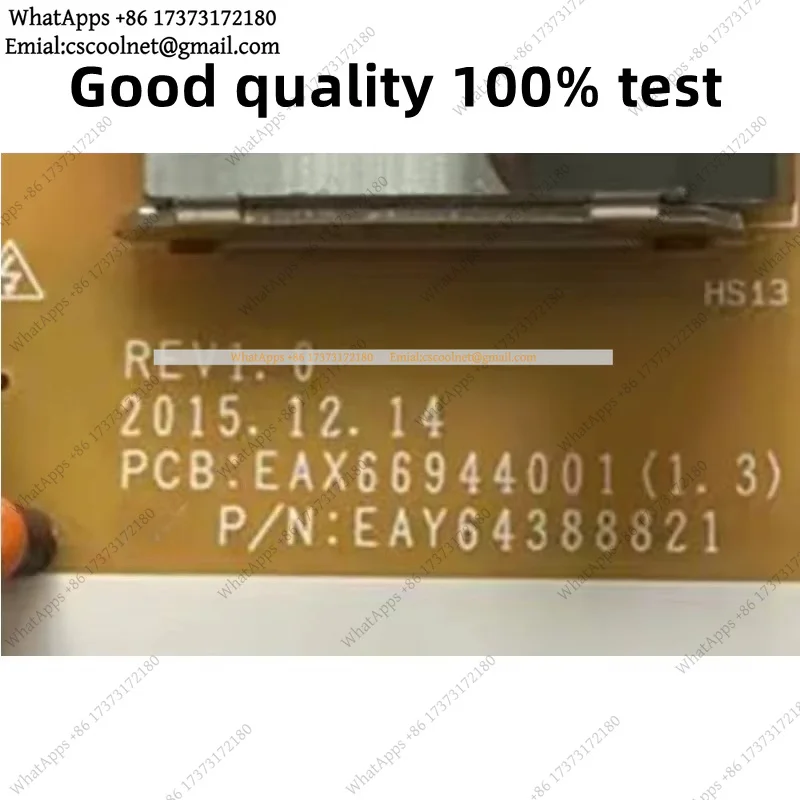 k3 EAX66944001 Power Board for LG 55UH617V 55UH6150 55LG61CH | EAY64388821 | LGP5LIU-16CH2 LGP55LIU-16CH2 | Tested