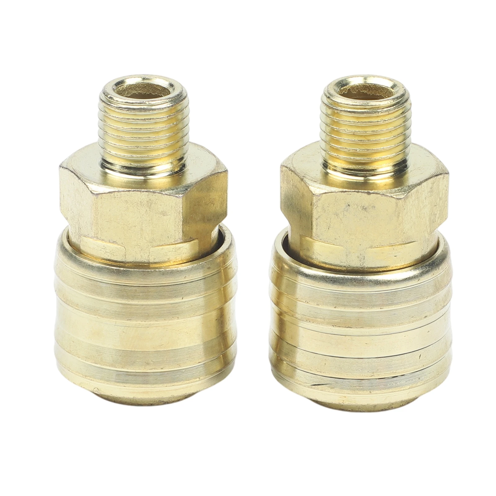 For Workshop Use Quick Coupling Leak Resistant Air Connector Pneumatic Part Brass Coupler One-sided Shut-off Valve
