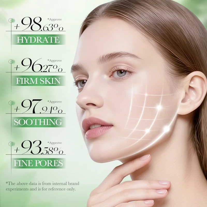 5pcs SADOER Green Tomatoes VC Facial Mask Hydrating Soothing Care Moisturizing Anti-aging Comforting Face Sheet Mask Skin Care
