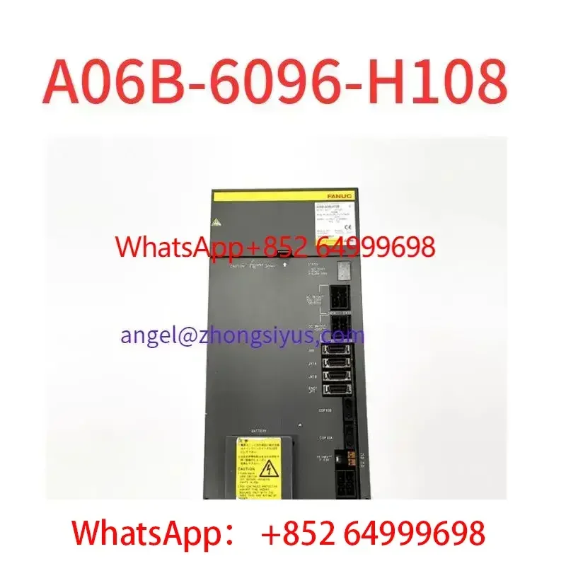 

A06B-6096-H108 Fanuc Servo Drive Tested Ok for CNC System Machine