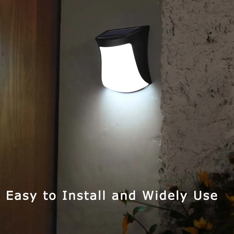 Outdoor Solar Energy Landscape Wall Lights For Garden LED Waterproof Lighting Street Lamp For Backyard Decorations Powered Spot