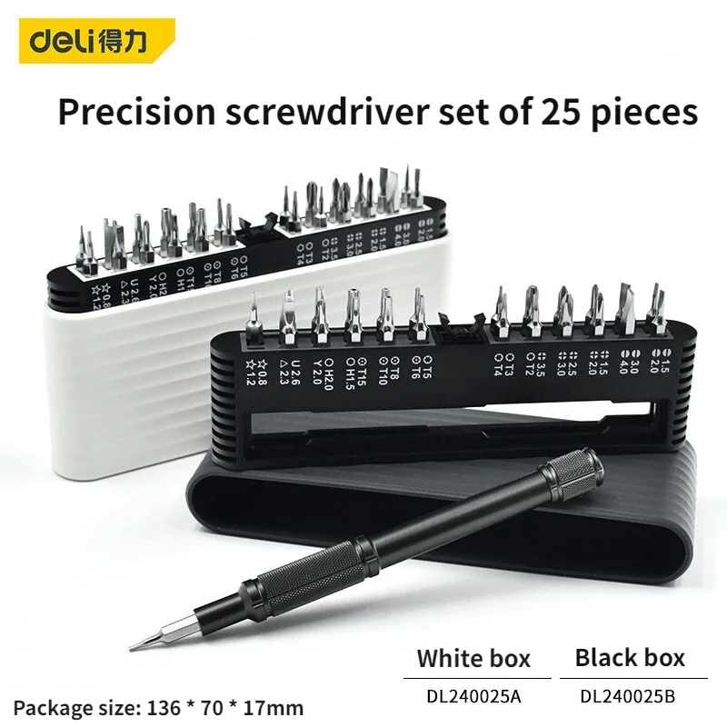 25 in 1 High Precision Magnetic Screwdriver Set Mini Bits Repair Kit for Phone,Computer,Watch,Game Console,Eyeglass,Electronic