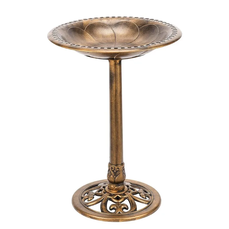 

Garden Outdoor Bird Tub Bird Bath Solar Fountain Bird Tub