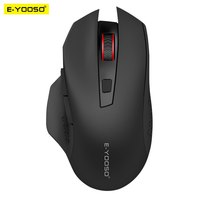 E-YOOSO X-26 USB 2.4G Wireless Gaming Mouse 4800 DPI 5 Buttons Optical Gamer Mice Ergonomic for Computer Laptop PC