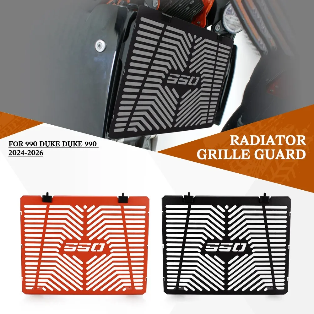 For 990 Duke Duke 990 2024-2026 Motorcycle Accessories Radiator Guard Grille Grill Cooling Cover Protection Water Tank Protector
