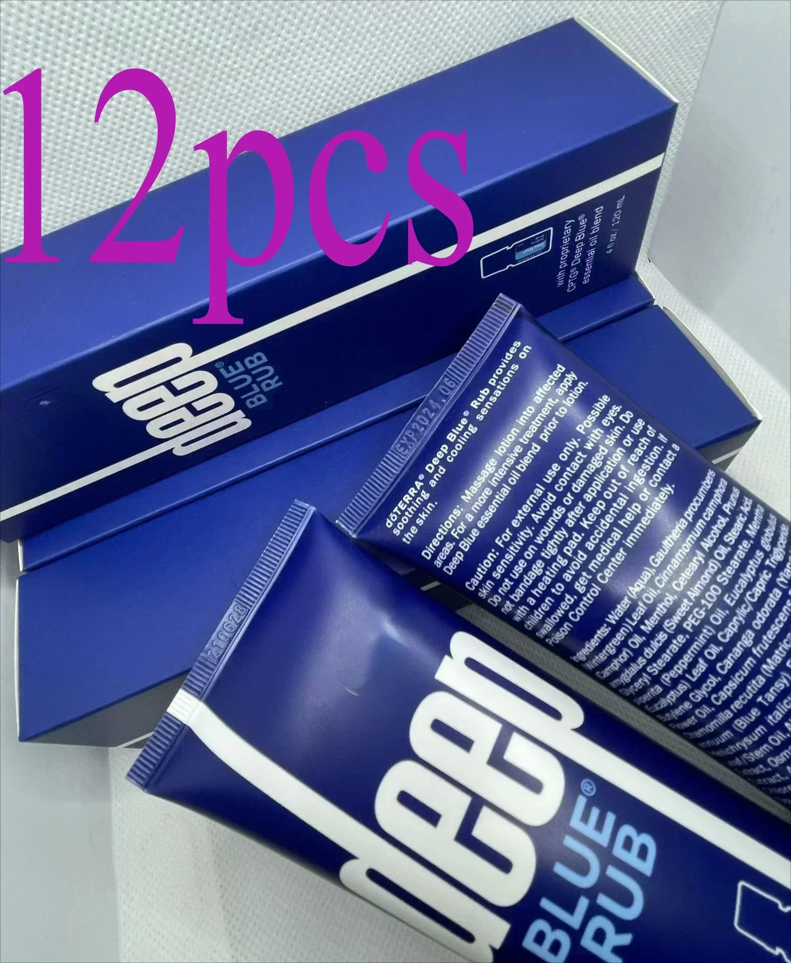 2025 Хорошая продажа Creme Deep Blue Rub с фирменной смесью эфирного масла Cptg Deep Blue, 120 мл, высокое качество