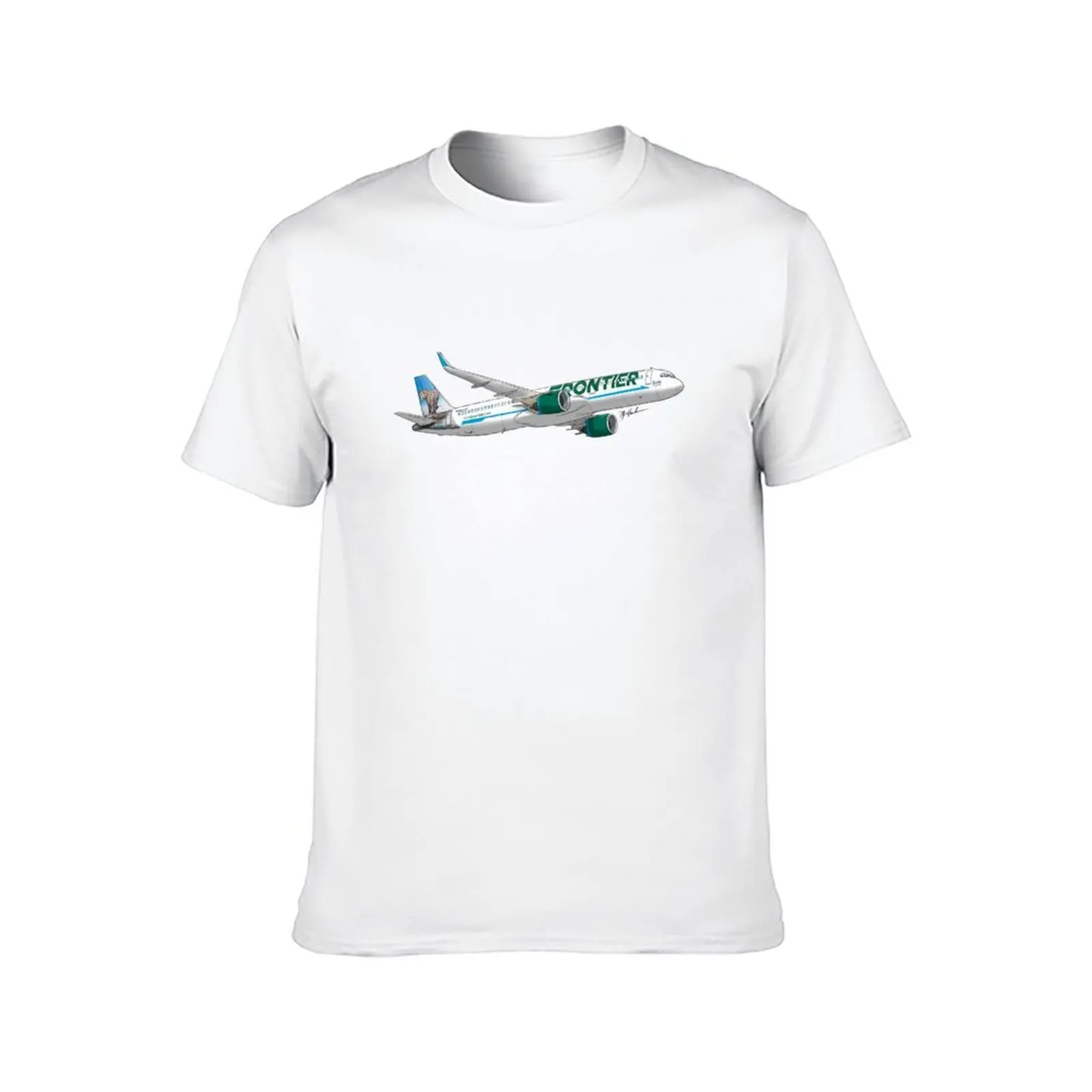 Airbus A321 Neo Frontier Airlines T-Shirt graphic t shirts for man t shirt man cotton anime t shirts for man T-Shirt