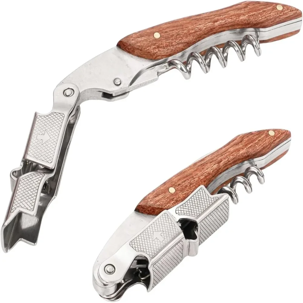 Sacacorchos de vinos Multi-Function Tool Wine Bottle Opener Compact Stylish Portable Grip Open Bottles Bar Accessory