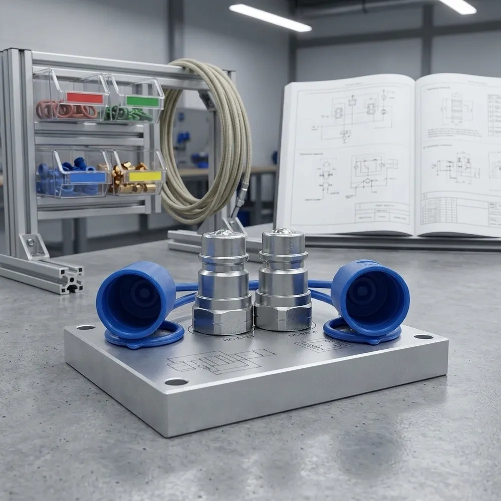 for rapid Flow Coupling Hydraulic Quick Connect For Efficient Farm Operations Demanding Environments For Tractor Applications