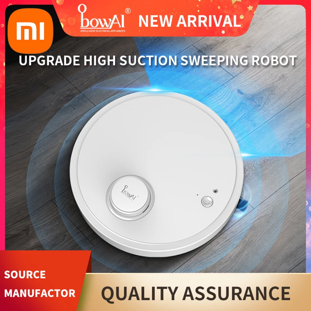 Xiaomi Smart Sweeping Robot Long-lasting Automatic Induction Sweeper Wet and Dry Powerful Cleaning Machine Household Appliance