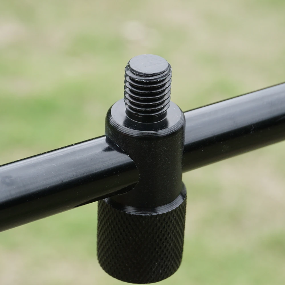 Carp Fishing Buzz Bars 30cm Fishing Rod Pod Holder Black Buzzer Bar for 3 Rods KT-1204 Fishing Accessories