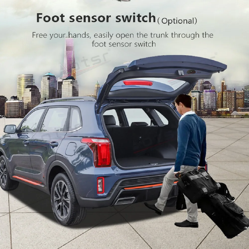 For Volkswagen Tiguan Car Modification Parts Lift Smart Electric Tailgate Kick Sensor Auto Electric Tail Gate Lift