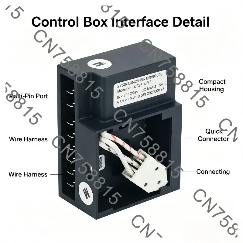 12/24 V DC Car Refrigerator Frequency Conversion Compressor Drive Universal DC25H ZH25G，Original LC25B (H020051) (2.07.028)