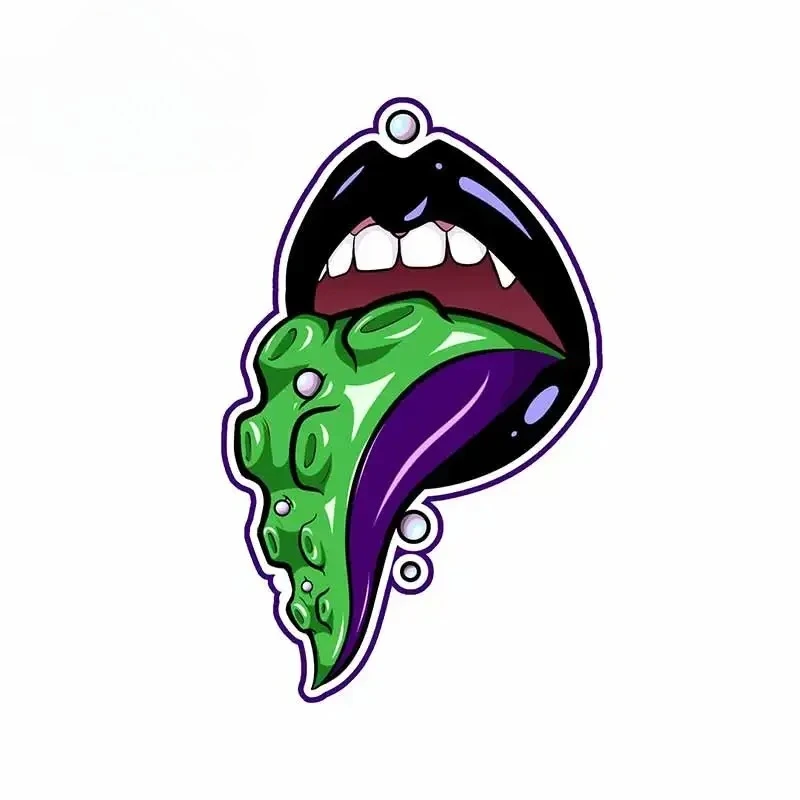 

Tentacle Mouth Personality Car Stickers Anime Decal Funny Graffiti Sticker Suitable
