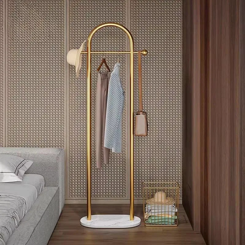 Elegant Metal Coat Rack - Black|White|Golden Coat Rack - Marble Base Stable Coat  Clothes  Stand Clothing  Stand