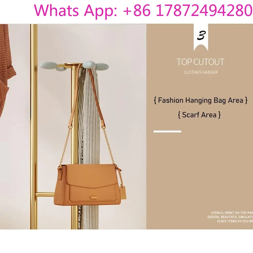 Floor-standing Coat Rack, Household Vertical Small Coat Stand