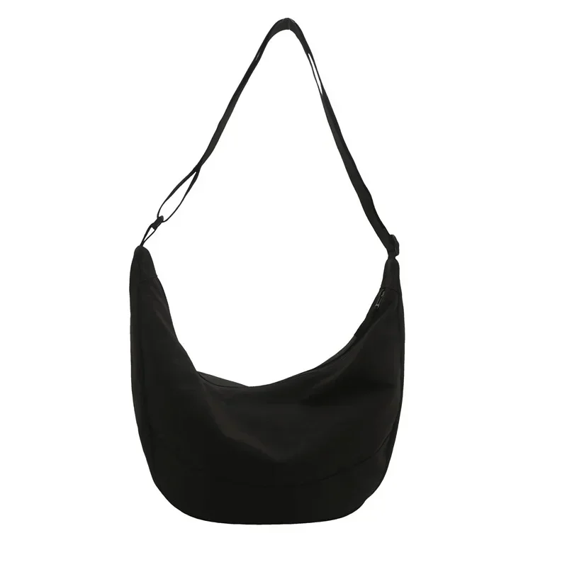 Fashion versatile underarm large-capacity nylon cloth bag women's shoulder dumpling bag