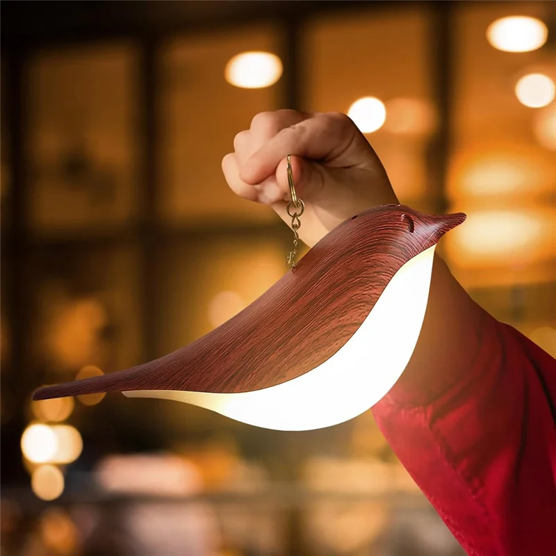 Ultra Bedside Table Lamps Cordless Bird Lamp Desk Lamp With 3 Color Temperature Dimmer And Touch Sensor, Kids Night Light