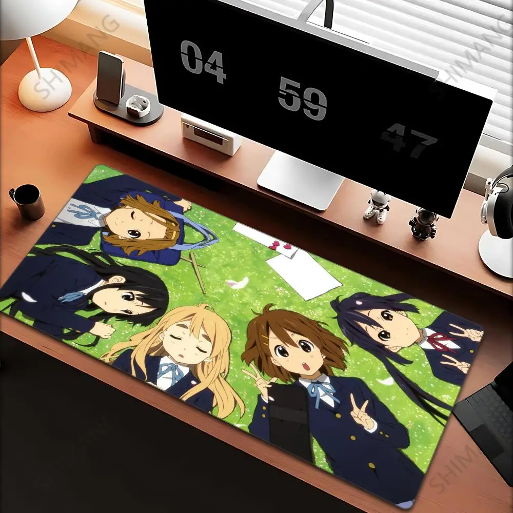 

Anime K-ON Mousepad INS Tide Large Cartoon Anime Gaming Mouse Pad Keyboard Mouse Mats Desk Mat Accessories