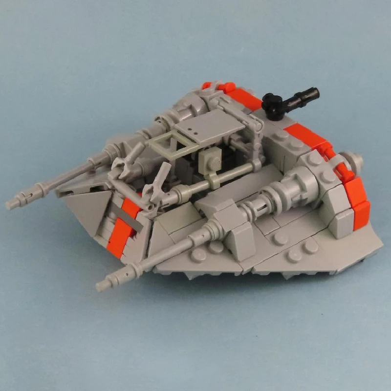 227개 스타 배틀 아크틱쉽-레벨 MOC 맞춤형 모듈식 빌딩 블록 브릭 디자인 어린이 인기 DIY 남자아이 조립 장난감 선물