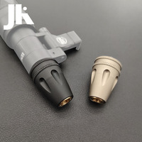 Tactical Light Switch Adapter DC Plug Tail Cap Fit Surefir M600 M300 LED Flashlight Airsoft Weapon Scout Light Accessory