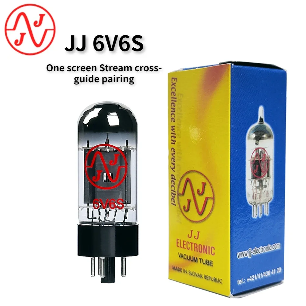 JJ 6V6S Vacuum Tube Replacement All Brands 6V6 6V6GT 6P3P 6F6 6N6C Power Tube Factory Test and Matching Amplifier