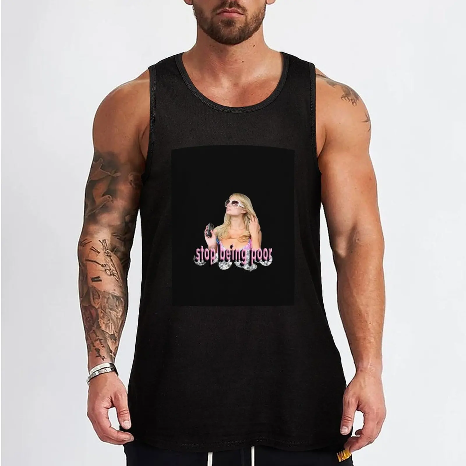 Paris-Hilton Tank Top Working vest vest for men