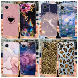 For Realme C30 Case RMX3581 RMX3623 Phone Cover Fashion Marble Cartoon Fundas Soft Cases For Realme C30S C 30 S RealmeC30 Bumper
