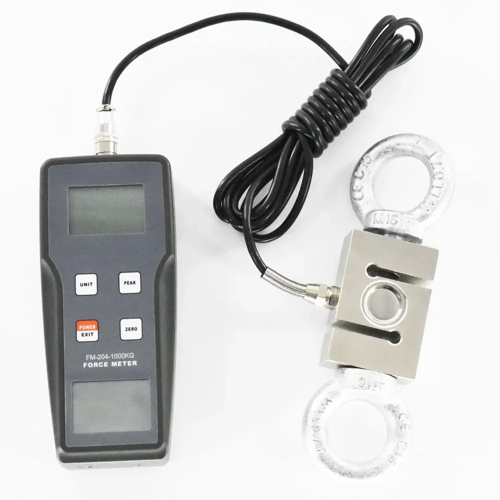 FM-204-200K,500K,1000K Digital Pull and push Force Gauge used in electronics,building hardware,textile, pull force test