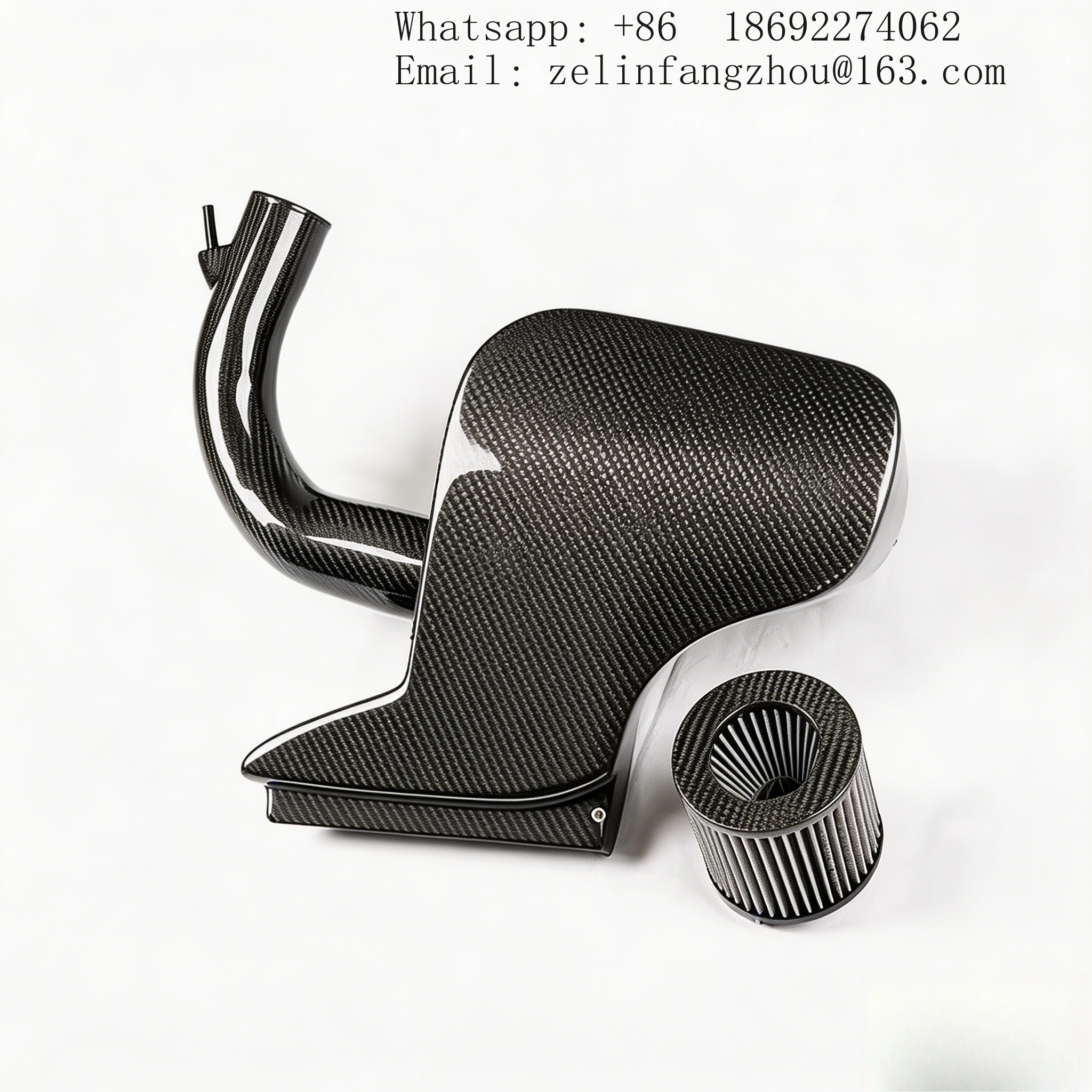 

3K Twill Carbon Fiber Cold Air Intake System For Audi A3 1.4T Latest Trend Customized Auto Accessories Airspeed Brand