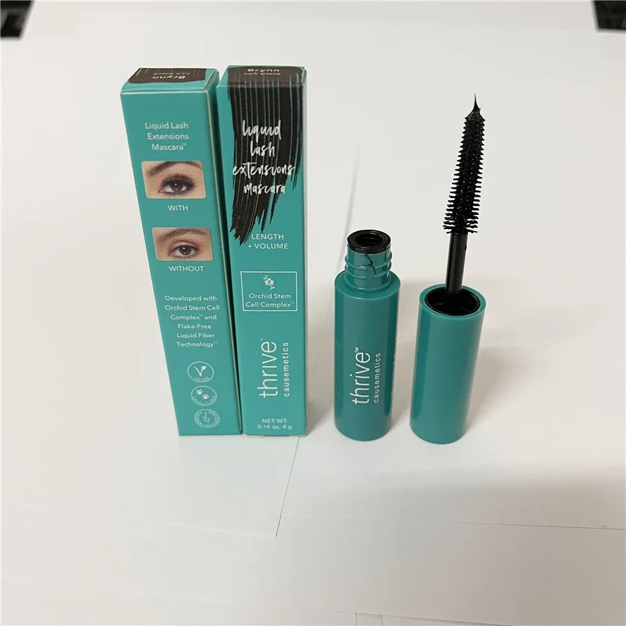 Thrive Causemetics Liquid Lash Silk Fiber Lash Mascara Curling Volume Black Waterproof Liquid Rimel Fiber Lash Extension Makeup