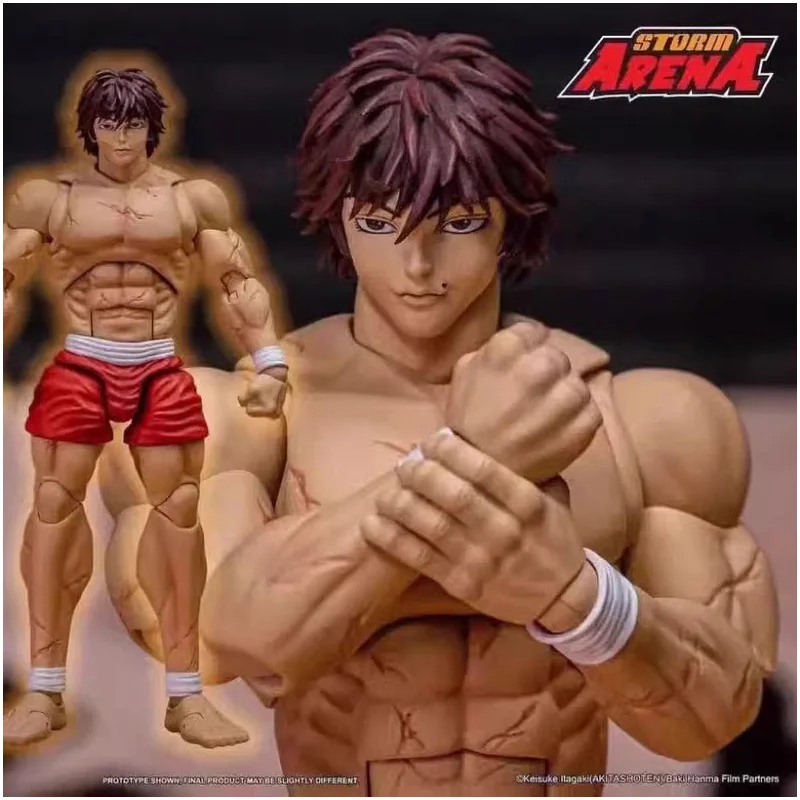 

Коллекционная фигурка Стива Баки Ханмы, новая, оригинальная, подвижная, в наличии.