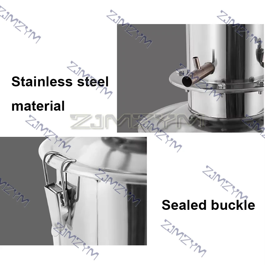3L/5L Lab Pure Water Distiller Electric Stainless Moonshine Small Distiller Laboratory Chemistry Distilled Water Machine 220V