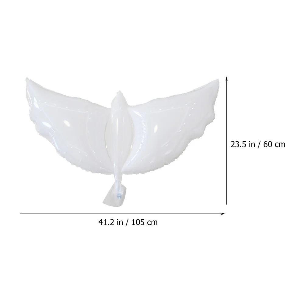 

10Pcs Dove Balloons Aluminium Film Party Birthday Wedding Decoration Outdoor Festival Balloon Props Party Balloons