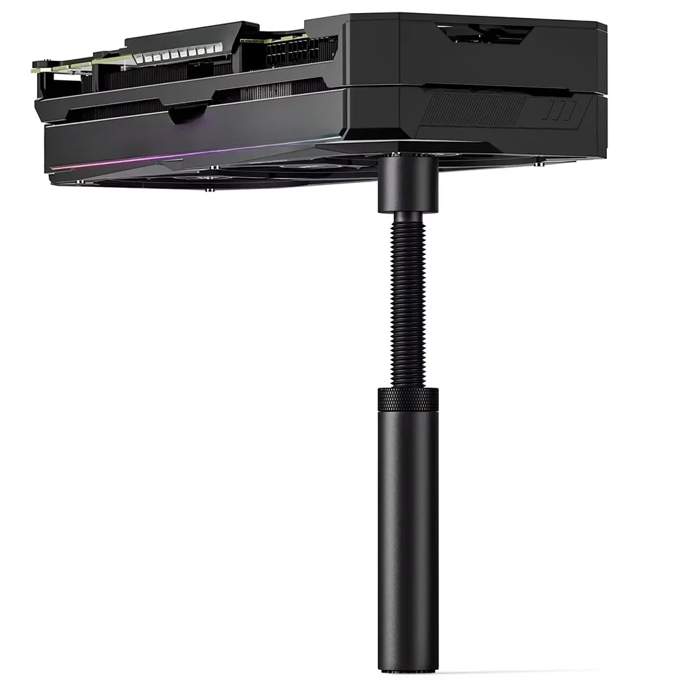 GPU Holder Graphics Card Support Adjustable Telescopic Rotary Screw Aluminum Alloy Video Card Bracket Desktop PC Case Accessory
