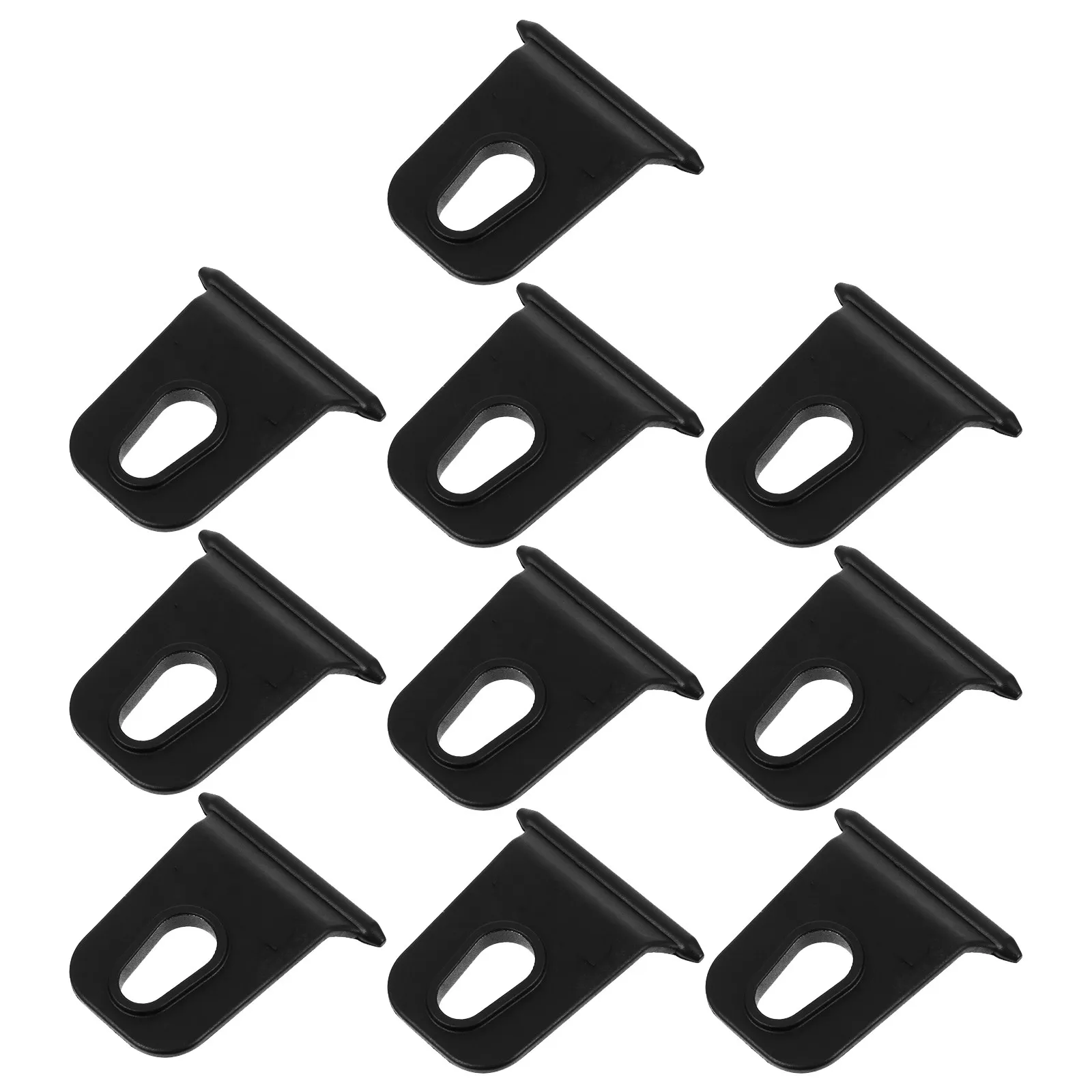 10Pcs Awning Accessory Hanger Plastic Hook for Rv Caravan Camper Motor Home Self Drawing Awning Belt Channel Easy Install Wind