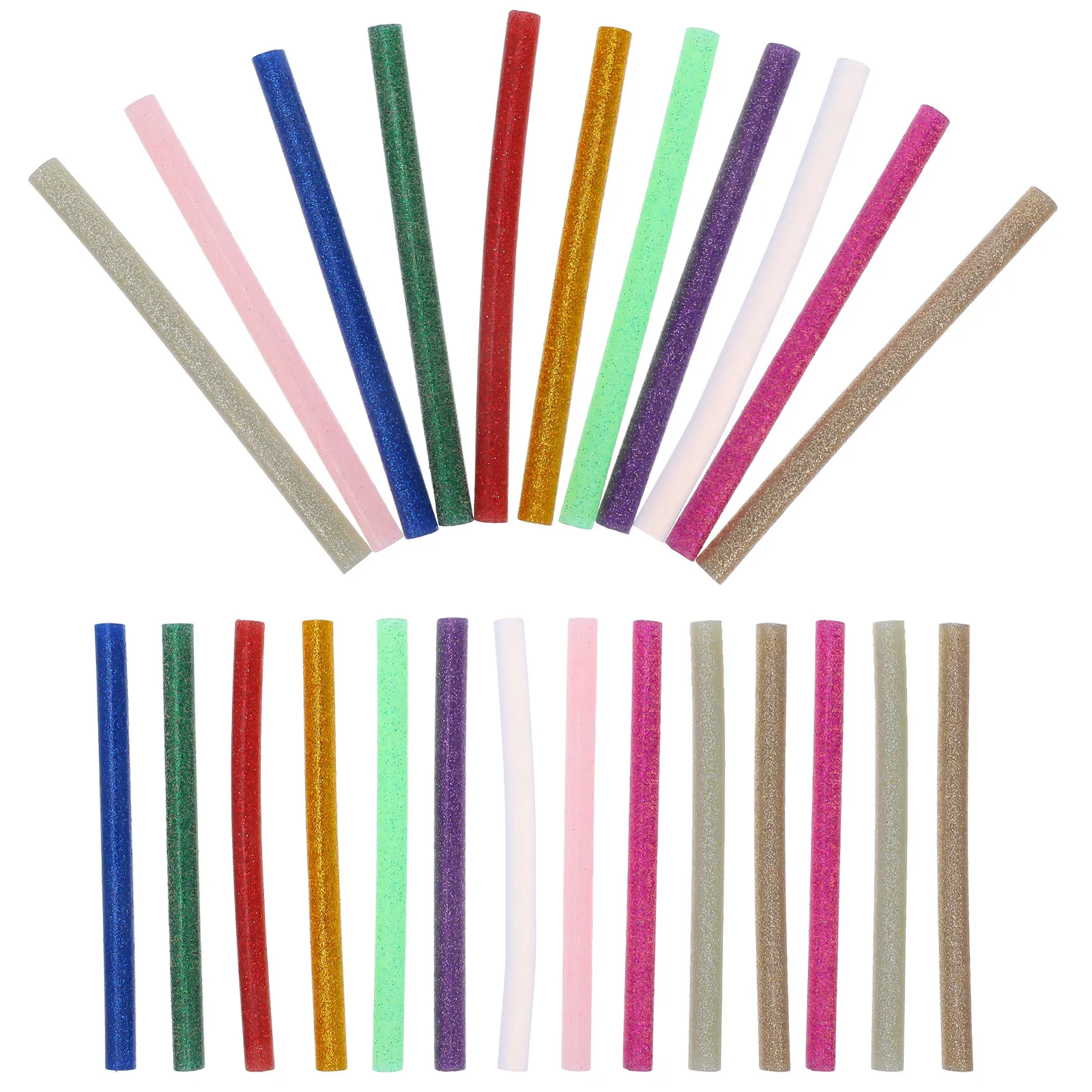 

120Pcs Hot Melt Glue Sticks for DIY Crafts Bond Paper Glass Plastic Fabric Wood Perfect for Home Decor Christmas Cards Sealing