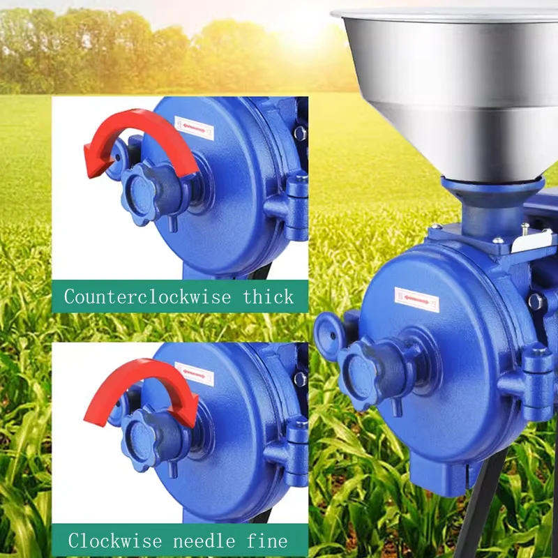 Electric Grinding Machine Grain Spice Corn Dry Food Mill Mill Commercial for Home Medicine Flour Powder Crusher