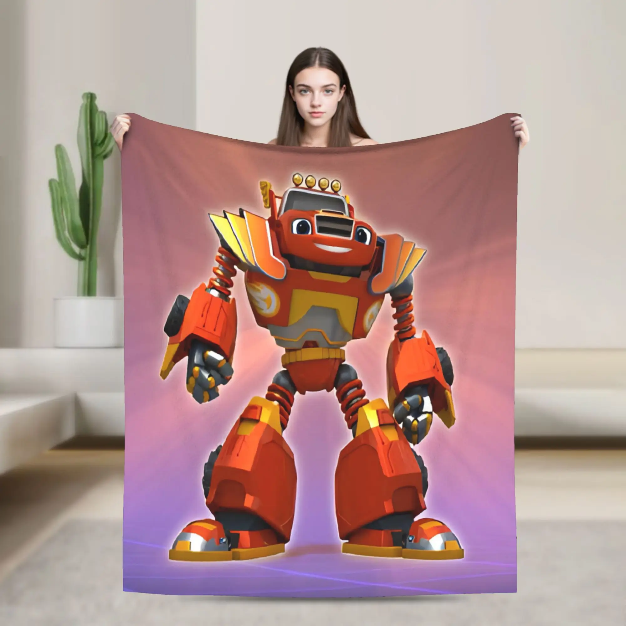 Blaze and the Monster Machines Blanket Multi-size Soft and Lightweight  Throw Blankets for Couch Sofa and Bed