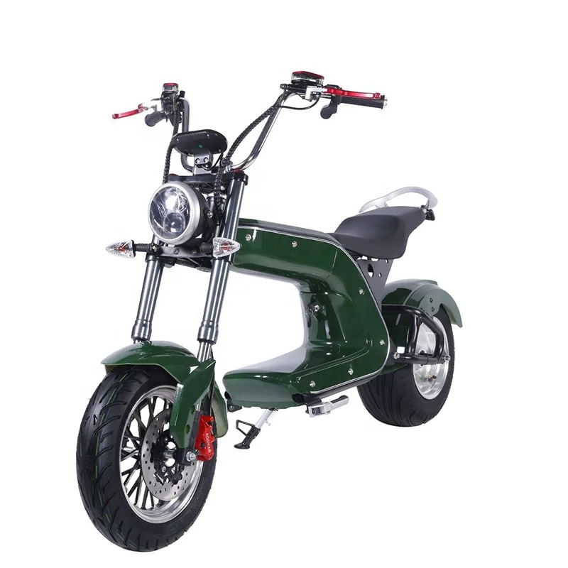 New Electric Scooter 60V 20A Retro Motorcycle Lithium Battery Scooter CityCoco