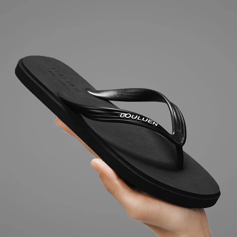 New Summer Men's Flip Flops Breathable Non-slip Beach Slippers Sandals Home Slides Indoor and Outdoor Walks Colorful Flip Flops