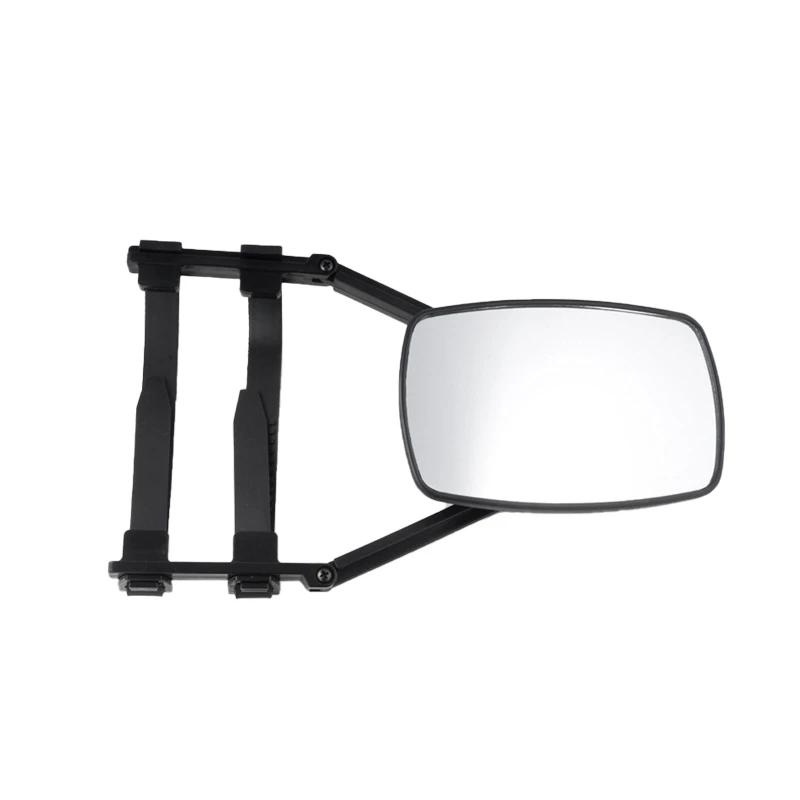 Adjustable Clip On Car Mirror Rearview Extension Towing Mirror Trailer Blindspot Flat Mirror Side Wing Drop Shipping