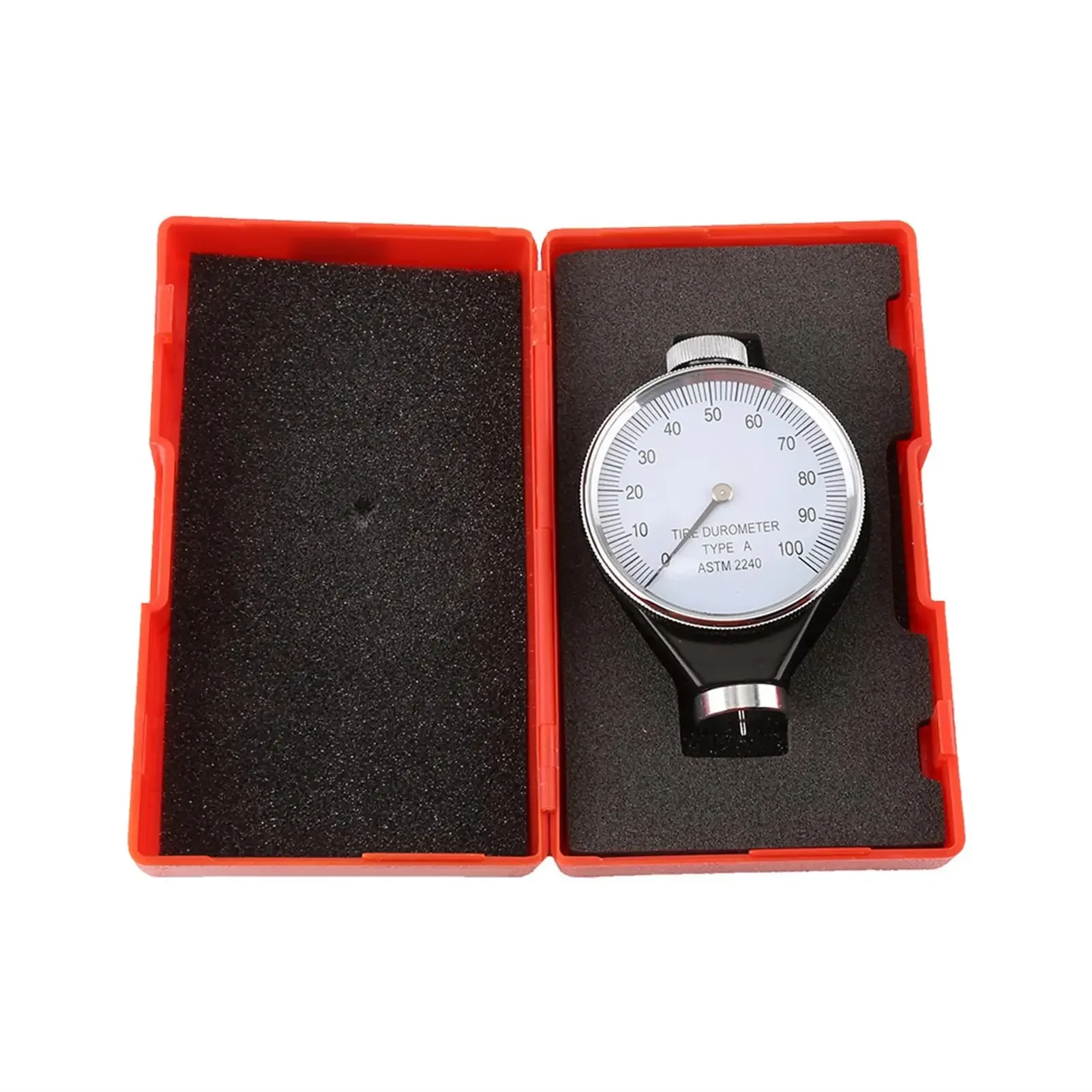 경도 시험기 미터, 일반 고무용 A형 고무 타이어 경도계 경도 시험기 미터 0-100도, 폴리 지방(유형 A)