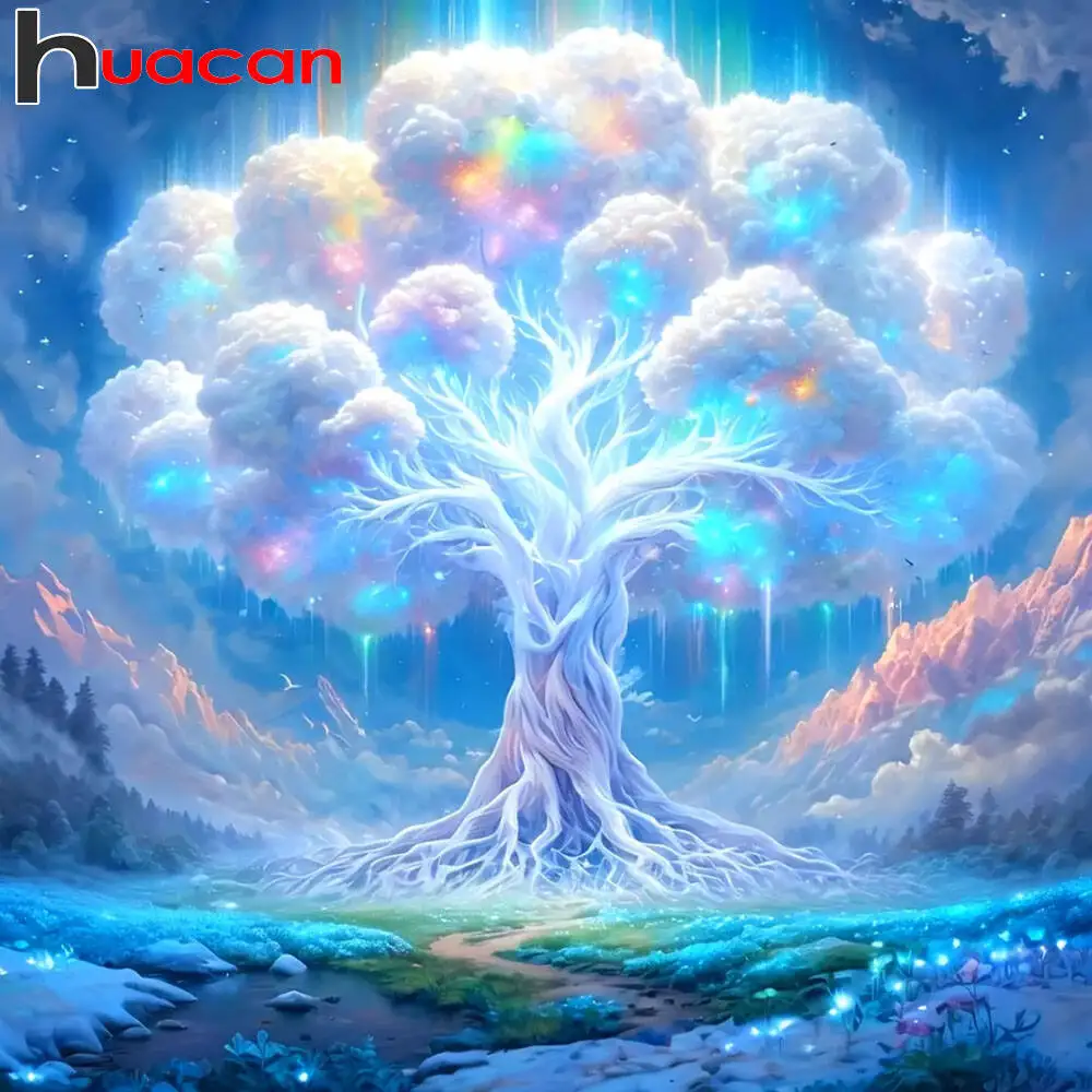 Huacan 2025, neue Kollektion, Diamant-Gemälde, Delphin, Himmel, Diamant-Stickerei, Meer, Sonnenuntergang, Mosaik, Kunst, Dekoration, Gemälde