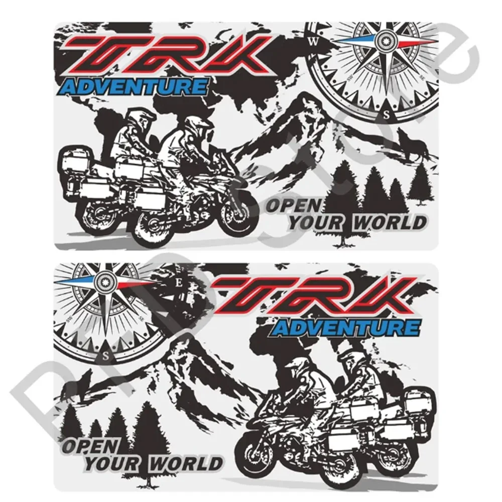 

Motorcycle Stickers Decals Tail Top Side Box Cases Panniers Luggage Aluminium For Benelli TRK502 TRK 502 X TRK521 ADV Adventure