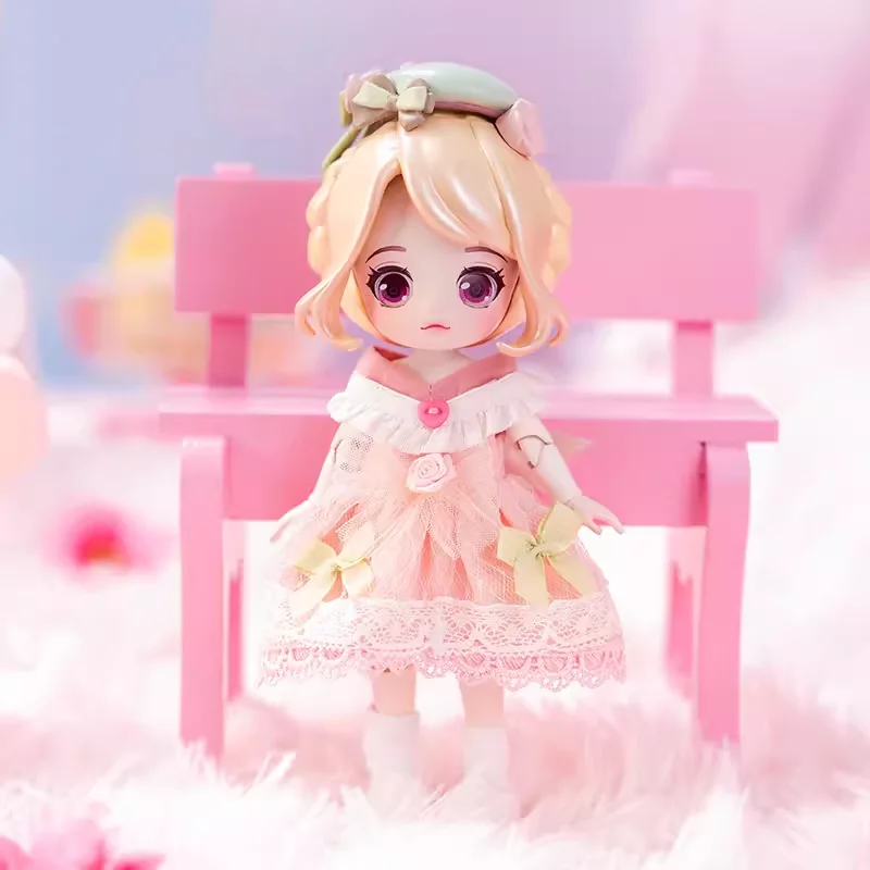 Kokoya أغنية الزهور والأحلام سلسلة Bjd لطيف عمل أنيمي الشكل Kawaii صندوق غامض نموذج دمية صندوق أعمى اللعب