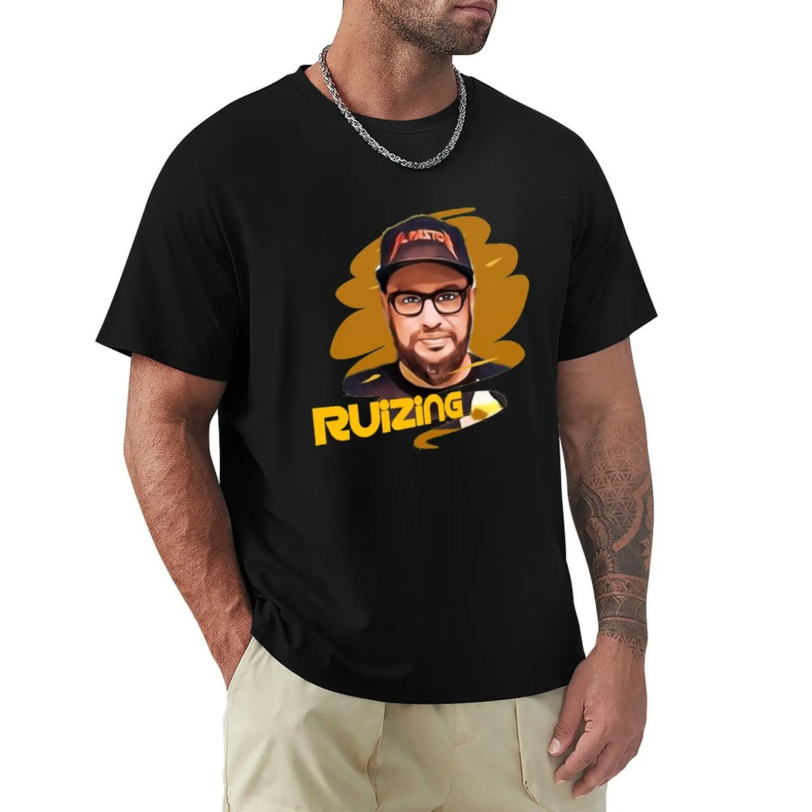 Ruizing Carl Ruiz T-Shirt Running Gym Short Sleeve Sports Tee