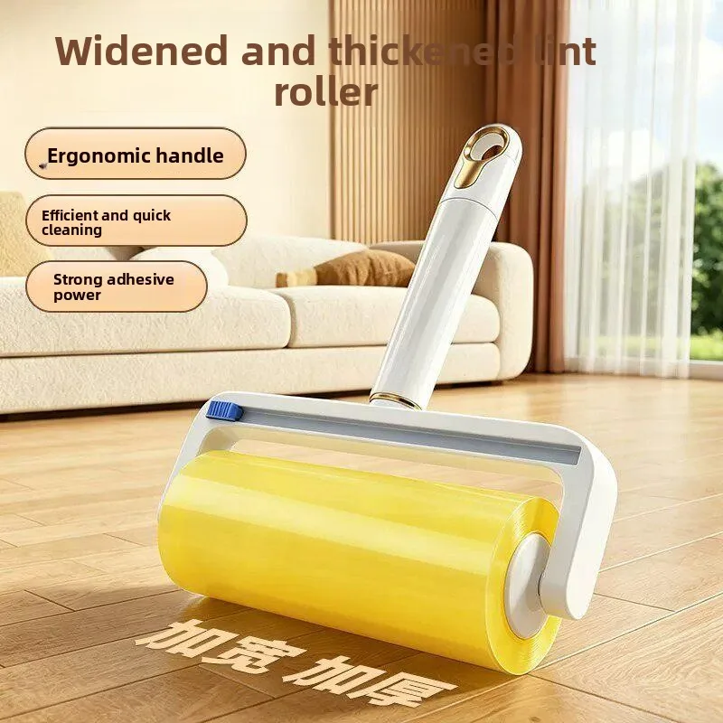 Reverse Adhesive Tape Hair Remover Roller Wide Pet Hair Cleaner  Hair Care Tool Easy to Use Efficient Hair Removal