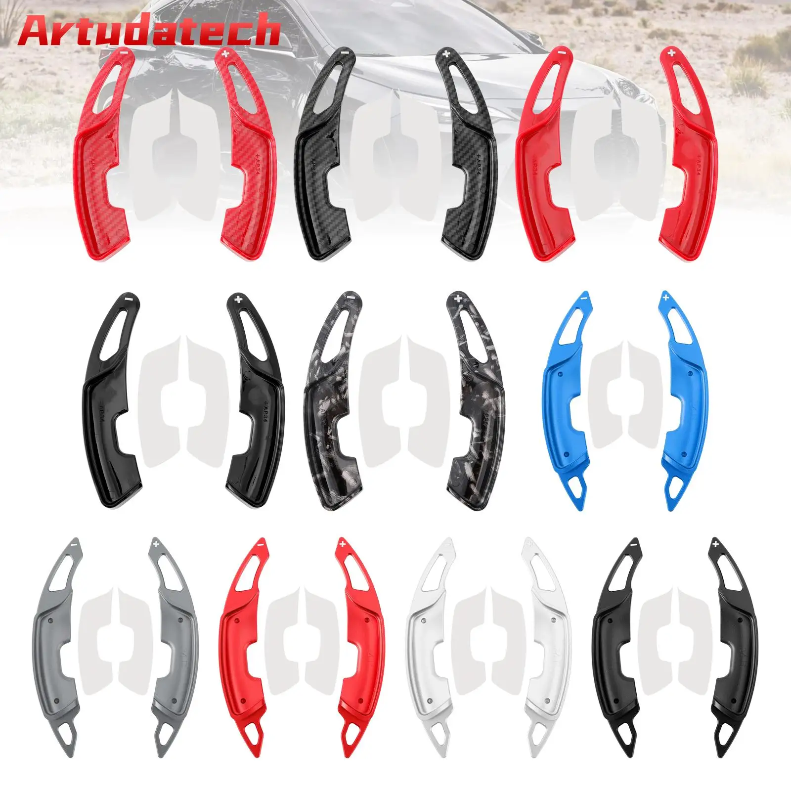 

Artudatech Steering Wheel Paddle Shifter Extension For Lexus RX NX Car Accessories